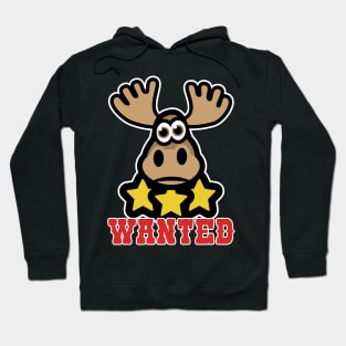 Three Star Moose Hoodie